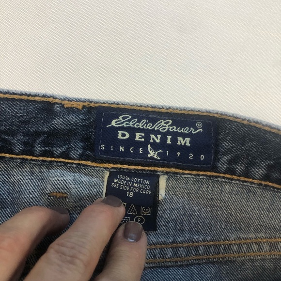 Eddie Bauer Button Up Jeans 100% Cotton - Picture 5 of 7